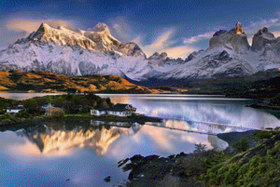 в горах - предпросмотр