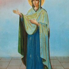 Схема вышивки «Святая Анна»