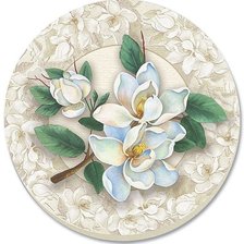 Схема вышивки «Магнолии»