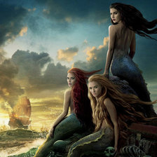 Схема вышивки «русалки»