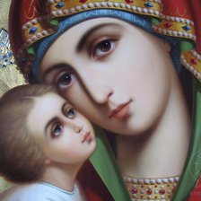 Схема вышивки «Богородица»