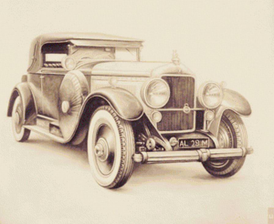 ретро автомобиль - предпросмотр