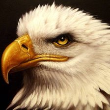 Схема вышивки «Хищный взгляд»