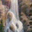 Предпросмотр схемы вышивки «Горный водопад» (№1135849)