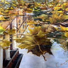 Схема вышивки «осень»