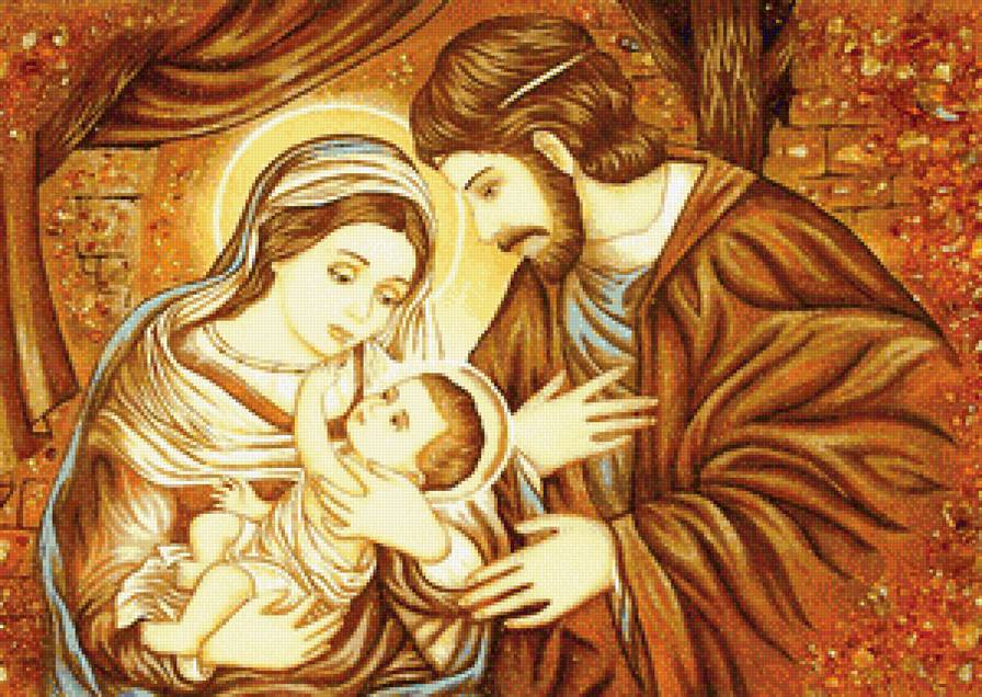 Религия - иисус, семья, икона - предпросмотр