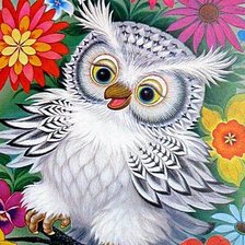 Схема вышивки «Совушка»