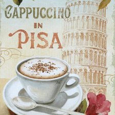 Схема вышивки «Кофе»