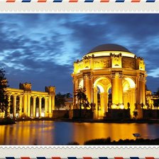 Схема вышивки «вечер»