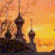 Предпросмотр схемы вышивки «ХАРЬКОВ. ПЛОЩАДЬ КОНСТИТУЦИИ. ЗАКАТ 2» (№1140598)