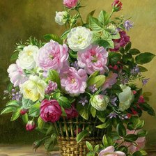 Схема вышивки «букет»