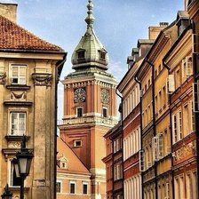 Схема вышивки «Город»