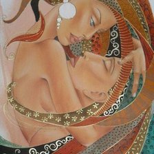 Схема вышивки «СЛИЯНИЕ»