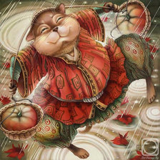 Схема вышивки «весы»