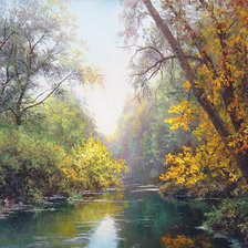 Схема вышивки «пейзаж 3»