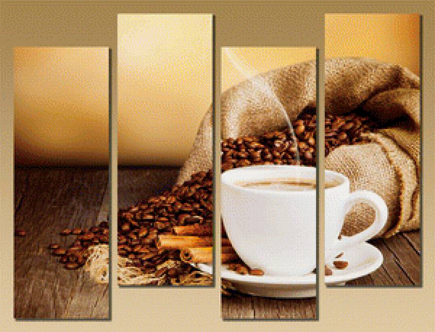 Кофе - зерна кофе, кофе - предпросмотр