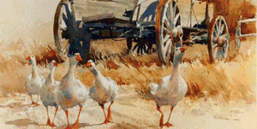 Гуси - предпросмотр