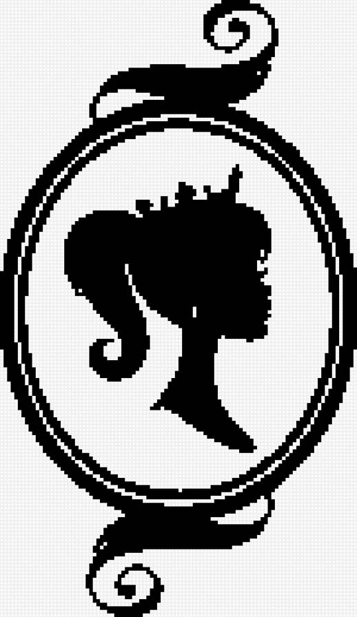 принцесса - сказка, силуэт, принцесса - предпросмотр