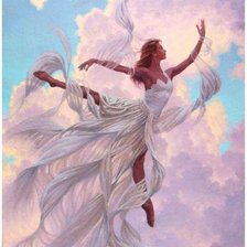 Схема вышивки «танцующий ангел»