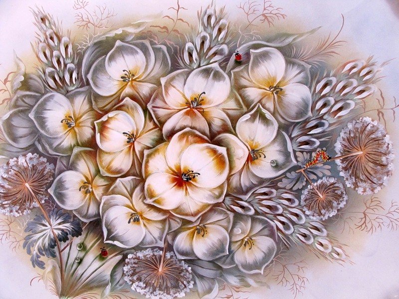 Букет цветов - цветы - оригинал