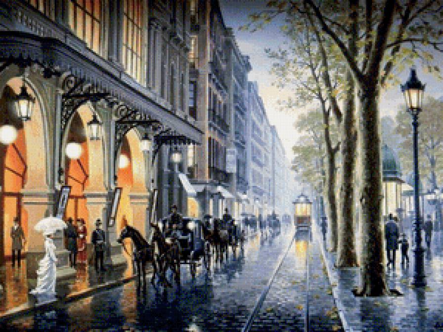 Барселона, театр Лисео - улица, театр - предпросмотр