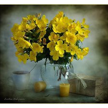 Схема вышивки «Лютики»