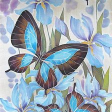 Схема вышивки «Бабочка»