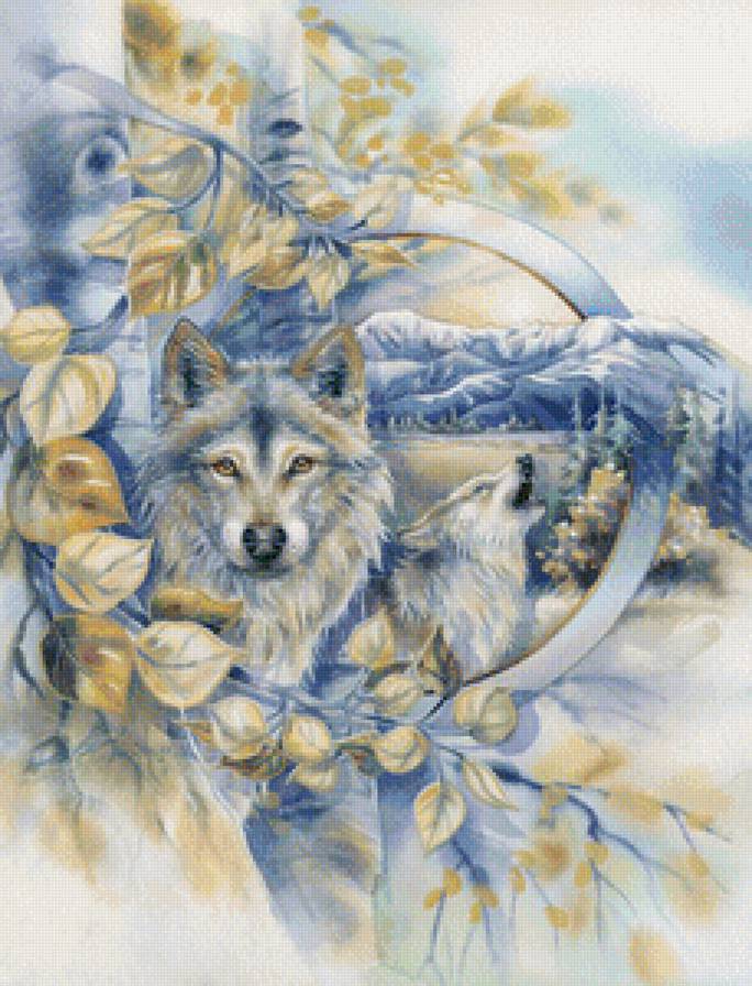 Волки - животные, пар, волки, природа - предпросмотр