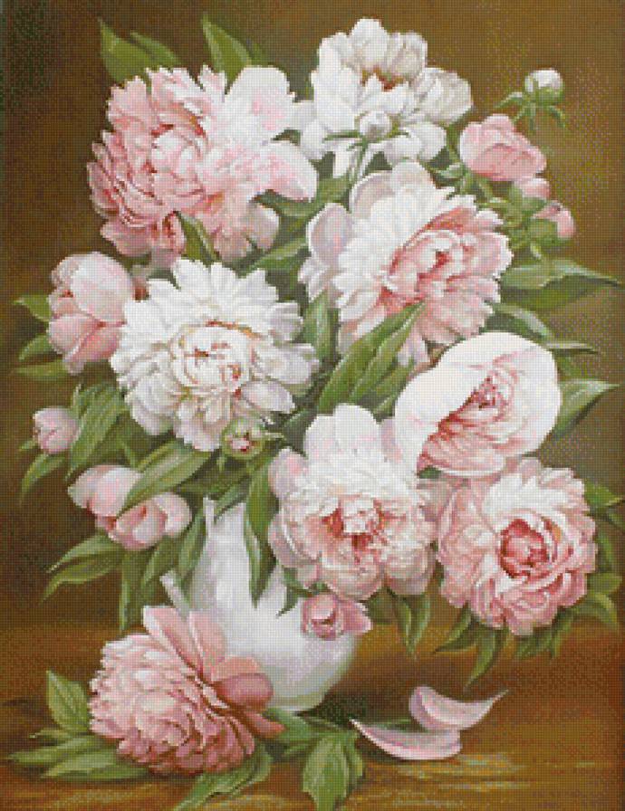 букет пионов - предпросмотр