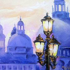 Схема вышивки «Вечер»