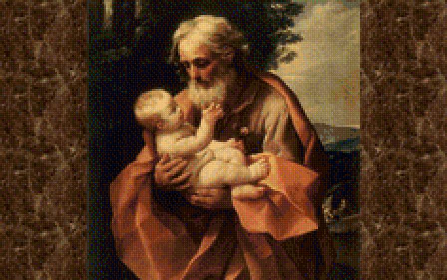 иосиф и младенец христом - религия - предпросмотр