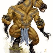 Схема вышивки «конь сказочный»