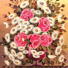 Схема вышивки «Серия "Флора"»