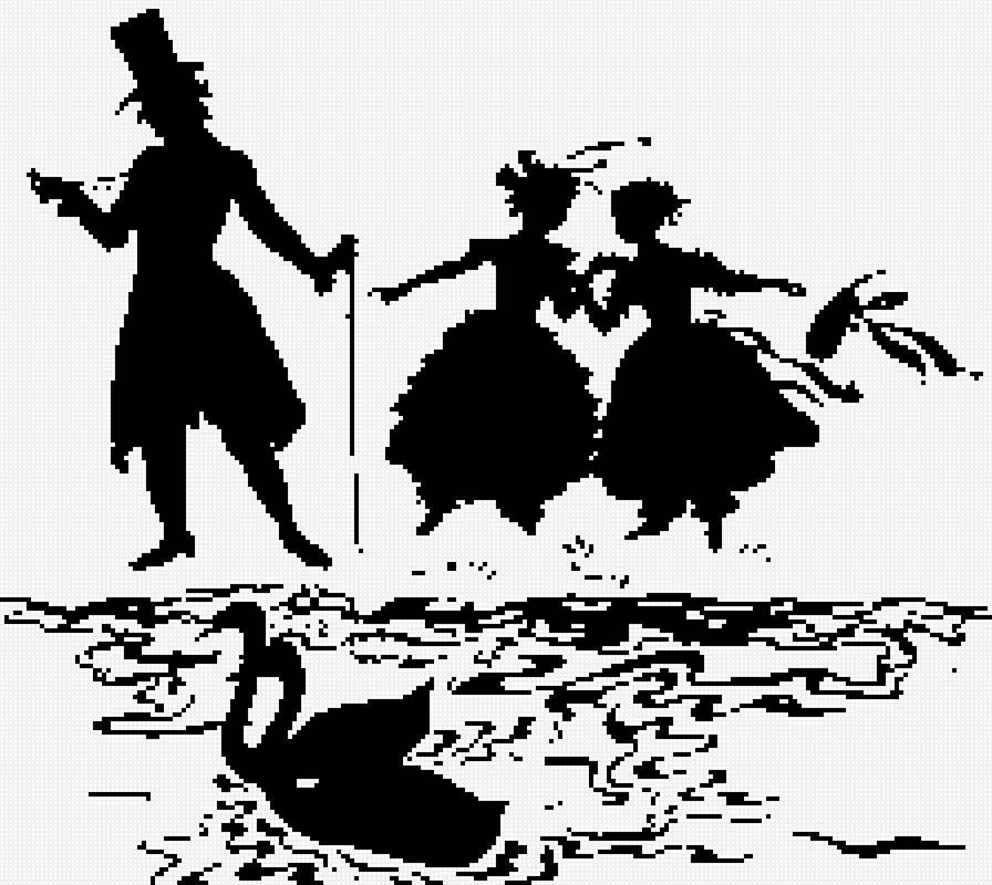 силуэт - силуэт, сказка - предпросмотр