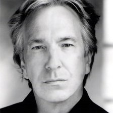 Схема вышивки «Алан Рикман»