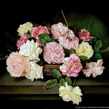 Схема вышивки «букет»