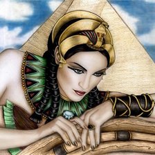 Схема вышивки «Клеопатра»
