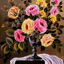 Схема вышивки «Серия "Флора"»