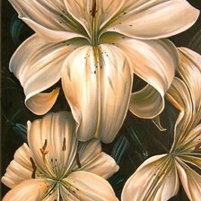 Схема вышивки «Лилии»