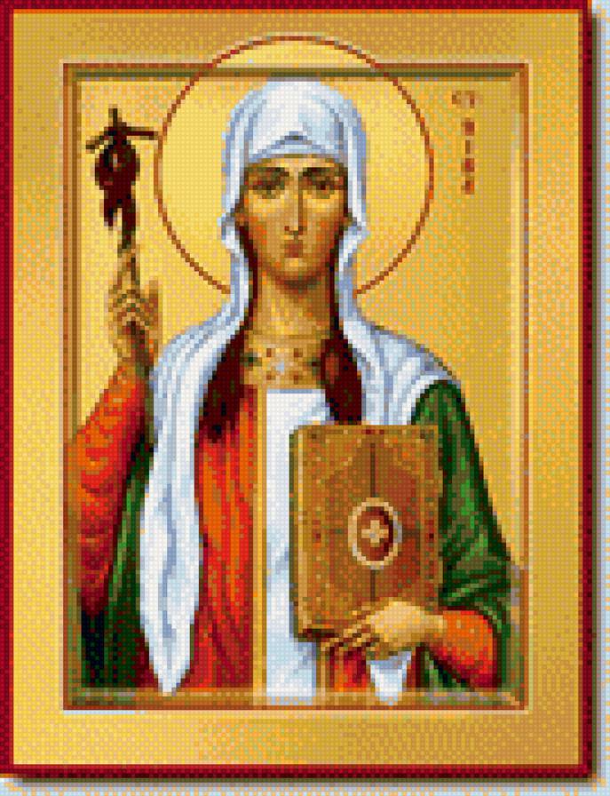 св. Нина - именная икона, св. нина - предпросмотр