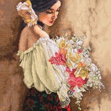 Схема вышивки «1»