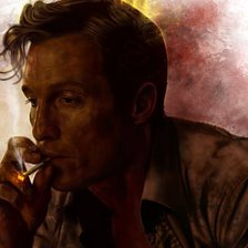 Схема вышивки «настоящий детектив»