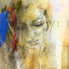 Схема вышивки «"женский образ"»