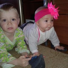 Схема вышивки «детки»