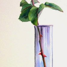 Схема вышивки «Роза»