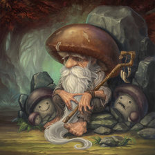 Схема вышивки «Старичок-боровичок»