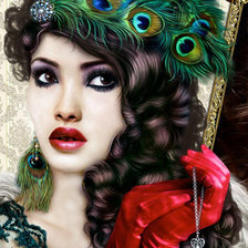 Схема вышивки «Гламур»