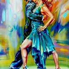 Схема вышивки «Танго»