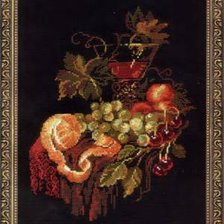 Схема вышивки «Натюрморт ФРУКТЫ»