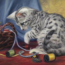 Схема вышивки «Рукодельница»